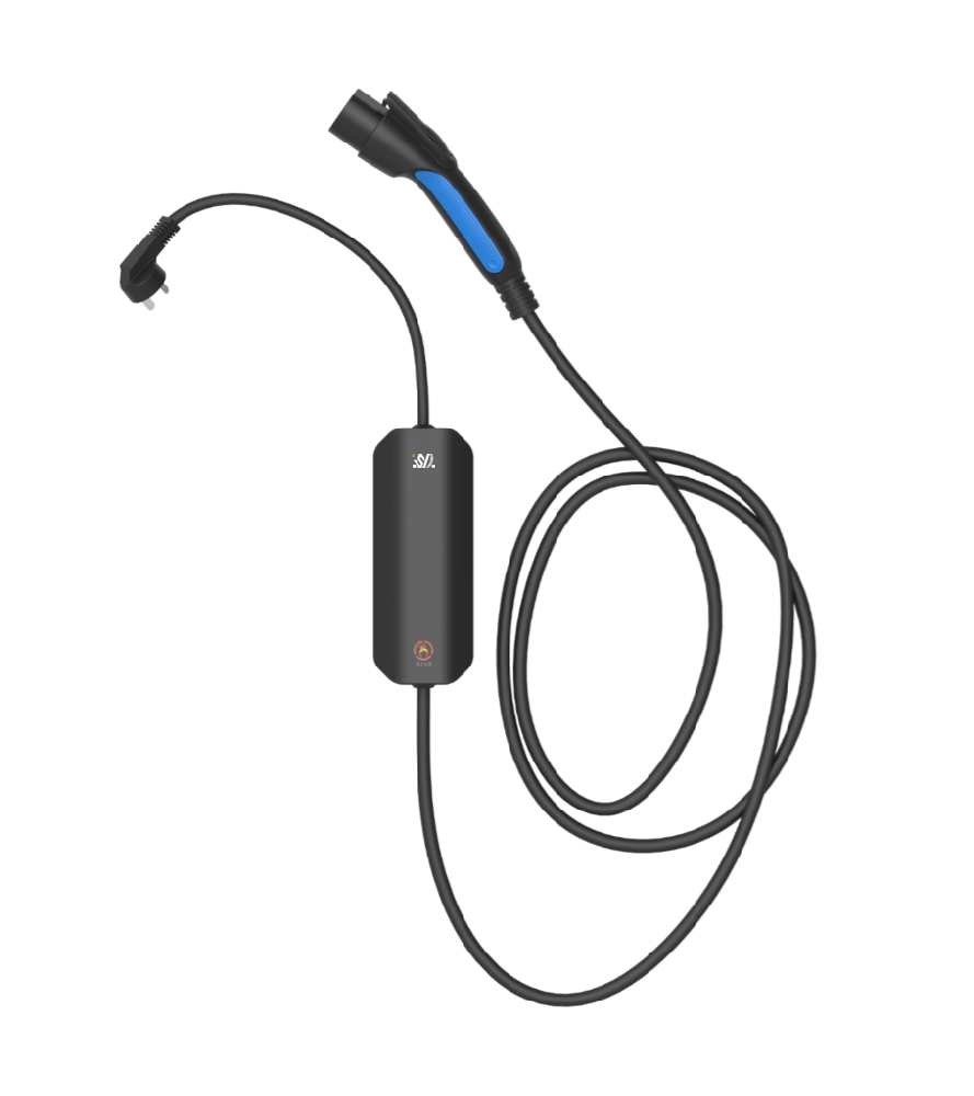 1.7kW/ 2.8kW/ 3.5kW便攜式交流充電樁